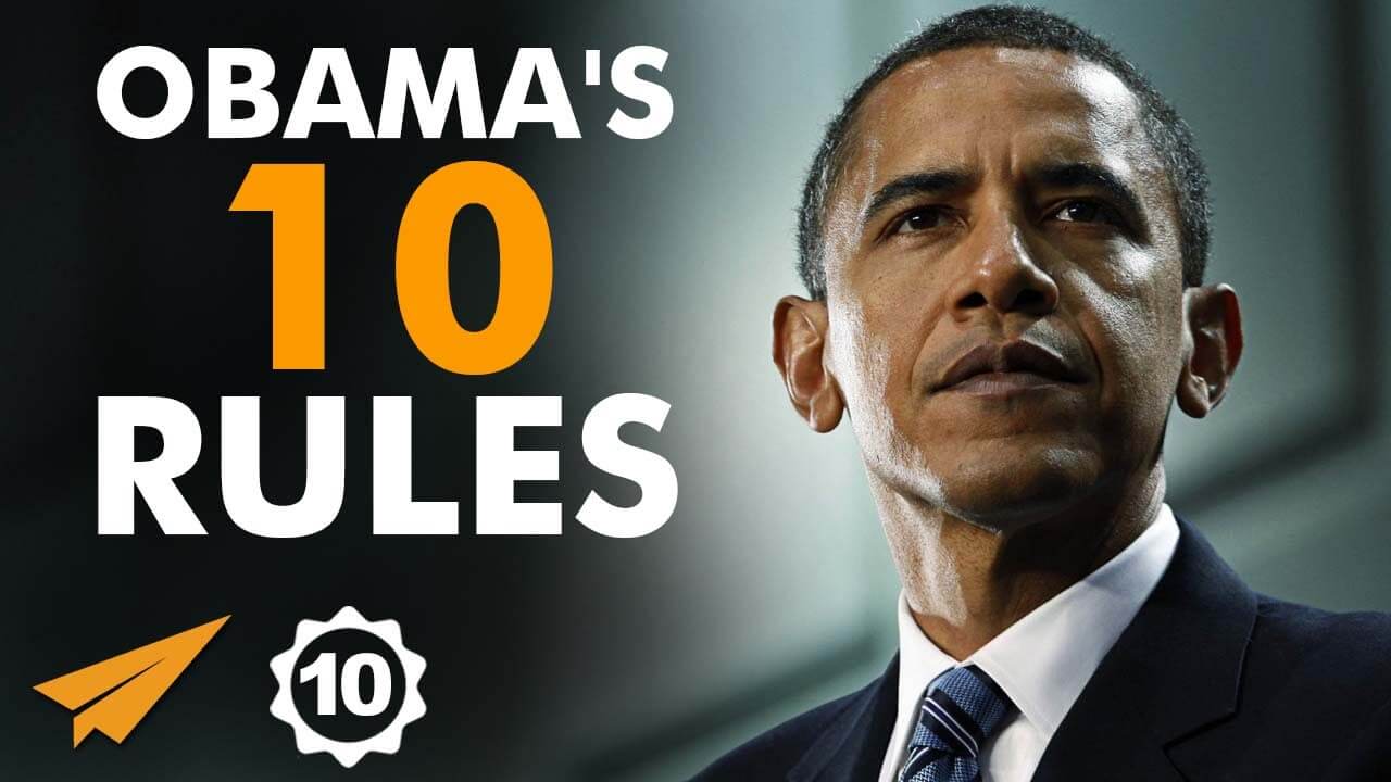 Barrack Obama 10 Rules For Success